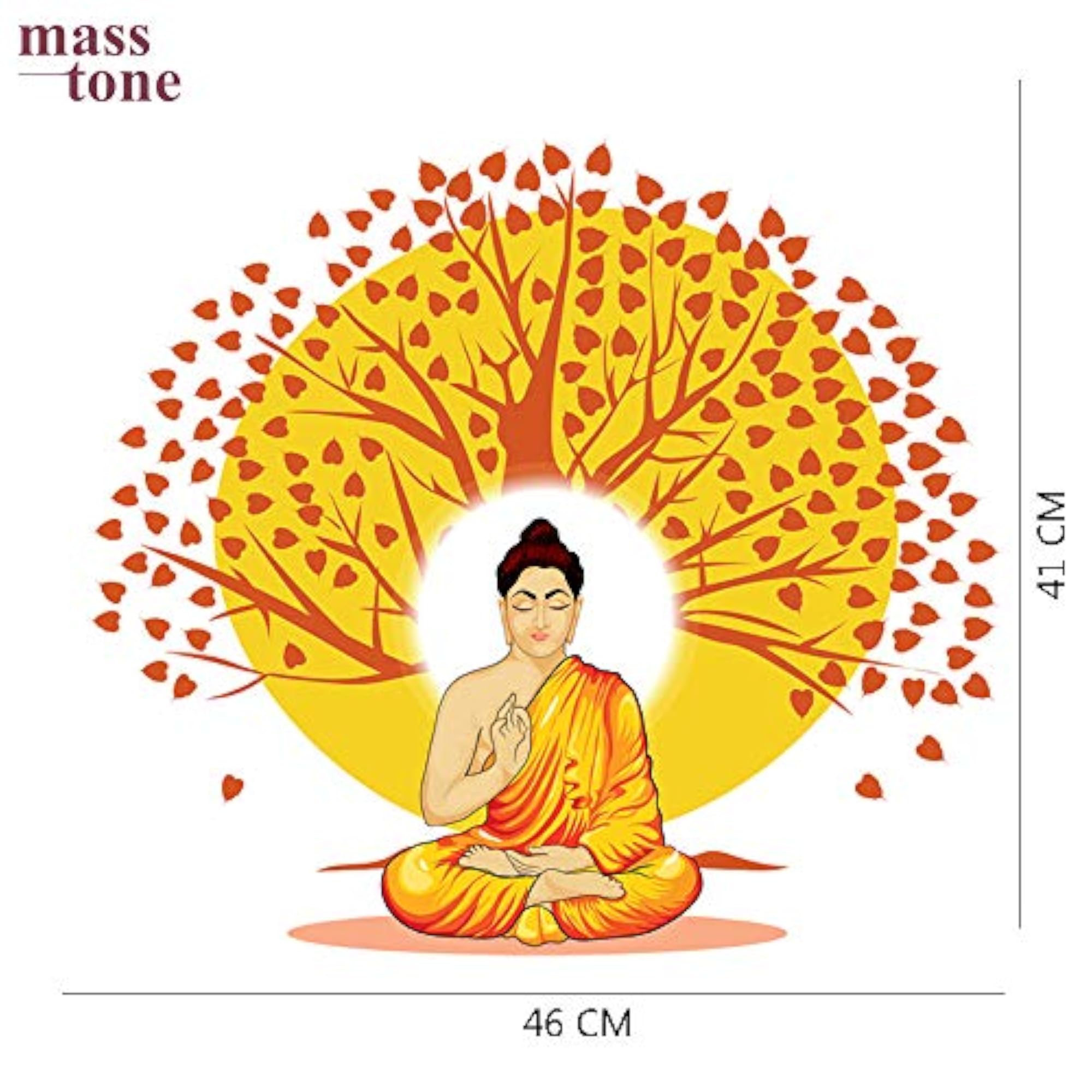 Gautam Buddha Wall Sticker