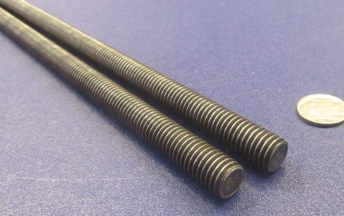 Grade B7 Steel Fully Threaded Rod 9/16"-12 x 36.00 Length 2 Pcs.