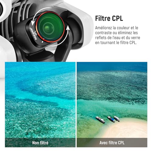 Filtres ND et CPL DJI Mini 4 Pro pack de 4 accessoires Neewer - 4
