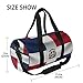 Dominican Republic Flag Travel Duffel Shoulder Bag ，Sports Gym Fitness Bags