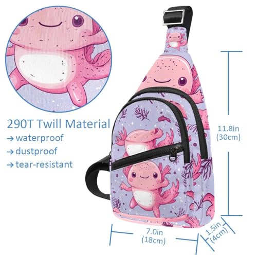 Bolsa cruzada cómoda de diseño de pastel para evitar dolores de espalda en viajes 5
