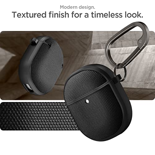 Image of Spigen for Google Pixel Buds Pro Case, Carabiner Included, Classic Design, Shock-Proof Cover, (Classic Fit) - Black