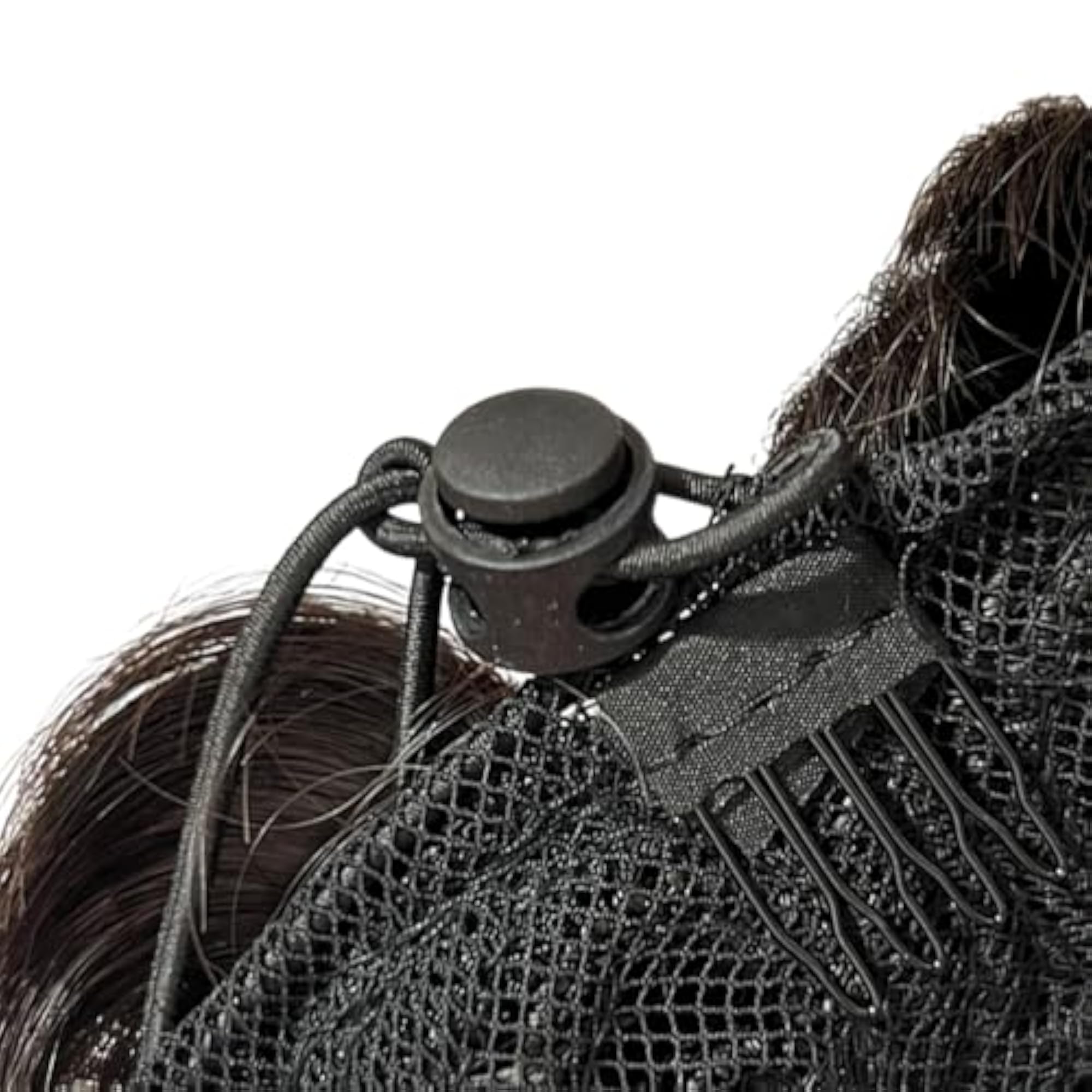 Natural Brown Rafall Dory Messy Juda Bun Hair Extension