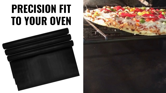 3 Pack Non-Stick Heavy Duty Oven Liners Set by Grill Magic - Thick, Heat Resistant Fiberglass Mat - Easy to Clean… - Image 8