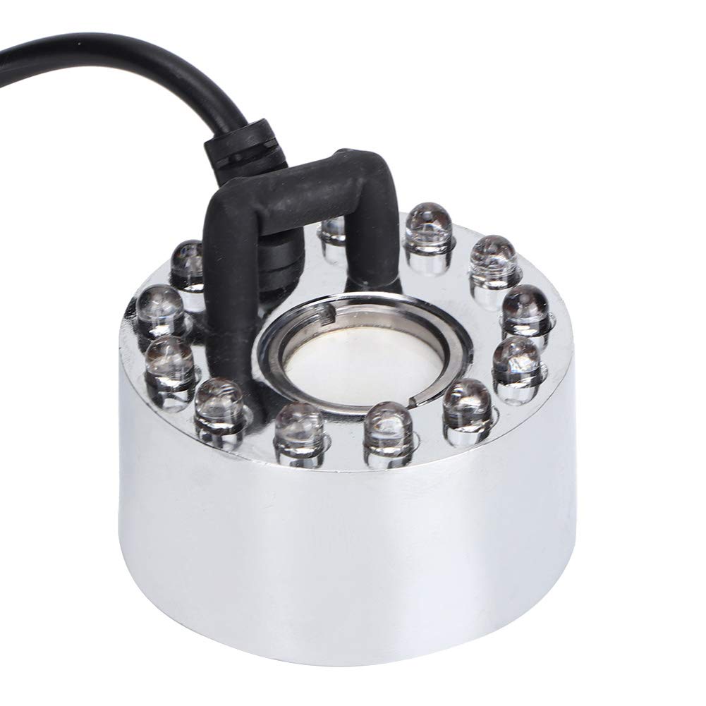 HOTUT Mini Mist Maker,12 LED Mister Fogger,Mini Fog Atomizer,Water