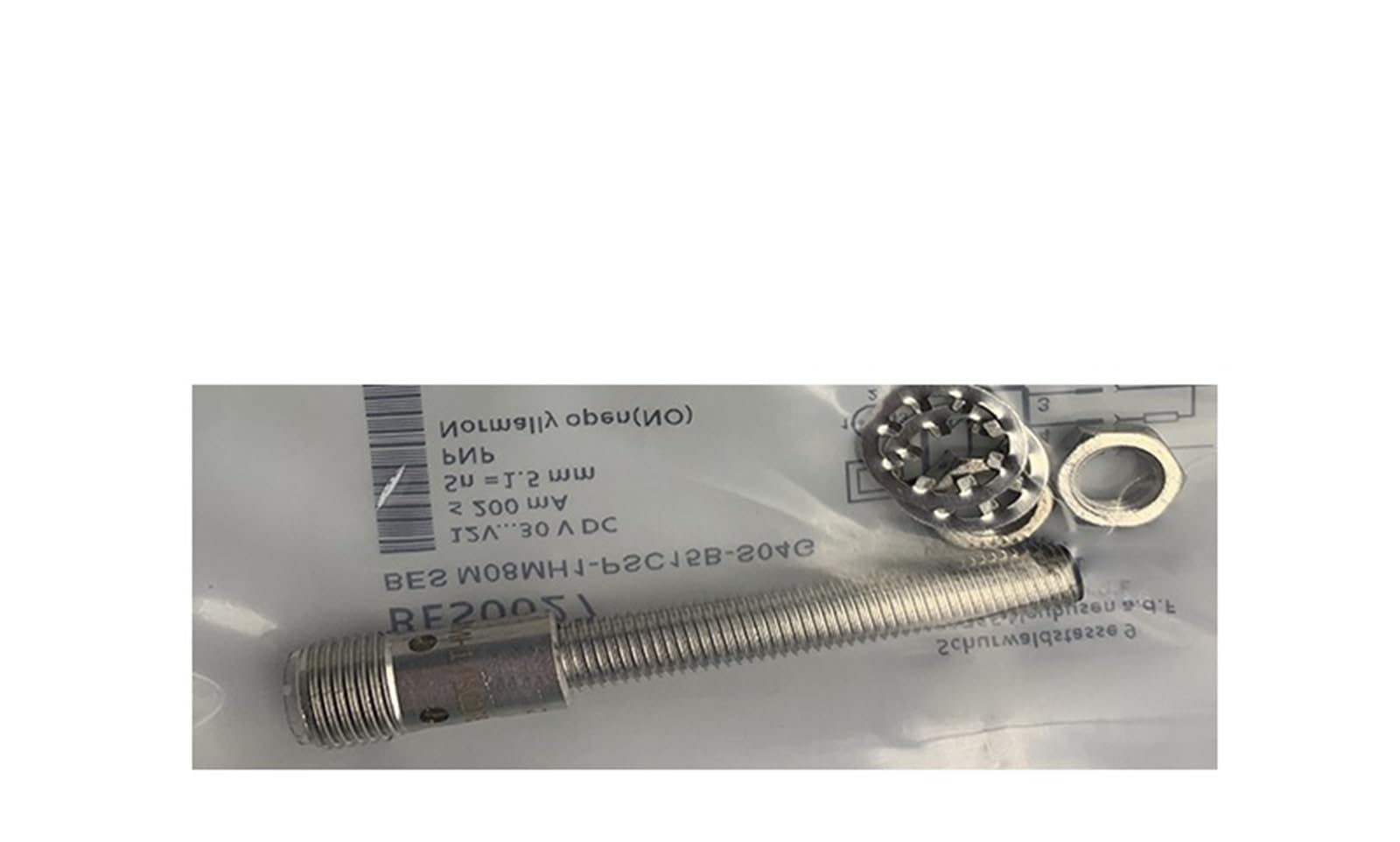 QAZXSEMUI 1pcs Sensor BES0027 BES M08MH1-PSC15B-S04G BES01PC M08EH-NSC15B-S04G M08EH1-PSC60F-S49G(M08MH1-PSC15B-S04G)