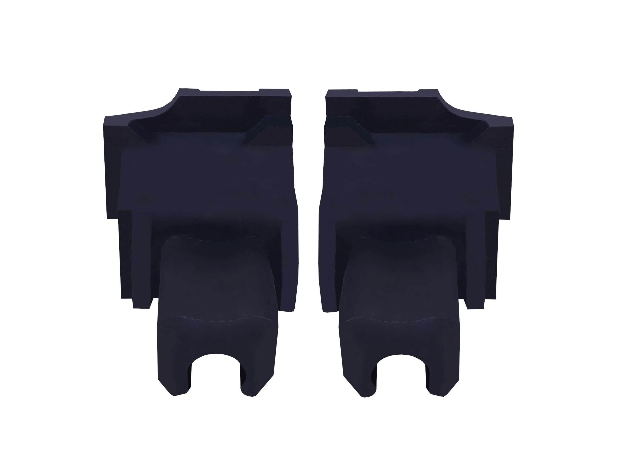 Kit riparazione rinforzato compatibile con capote Fiat 500 Cabrio Fiat 500C 500 C (4 guide)