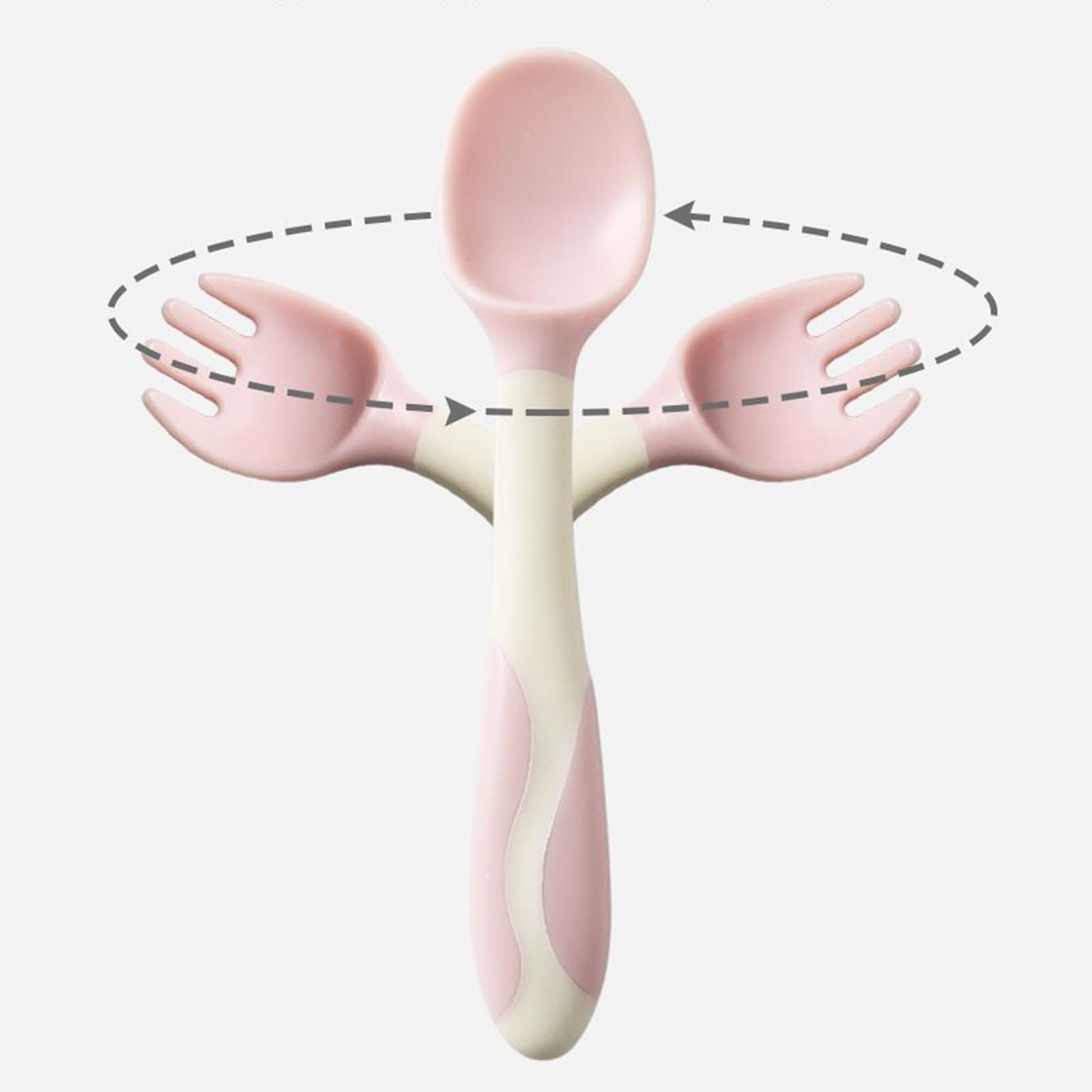 Set De Fourchette Et Cuillère Pour Bébé - Couverts Premiers Ustensiles Sevrage Alimentaire
