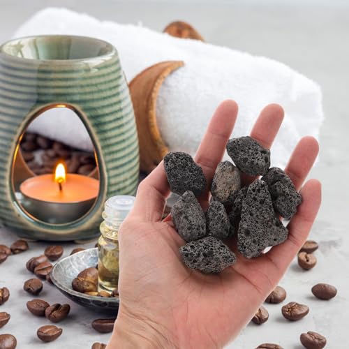 SHERCHPRY Difusor aromático de piedra volcánica natural miniatura 6