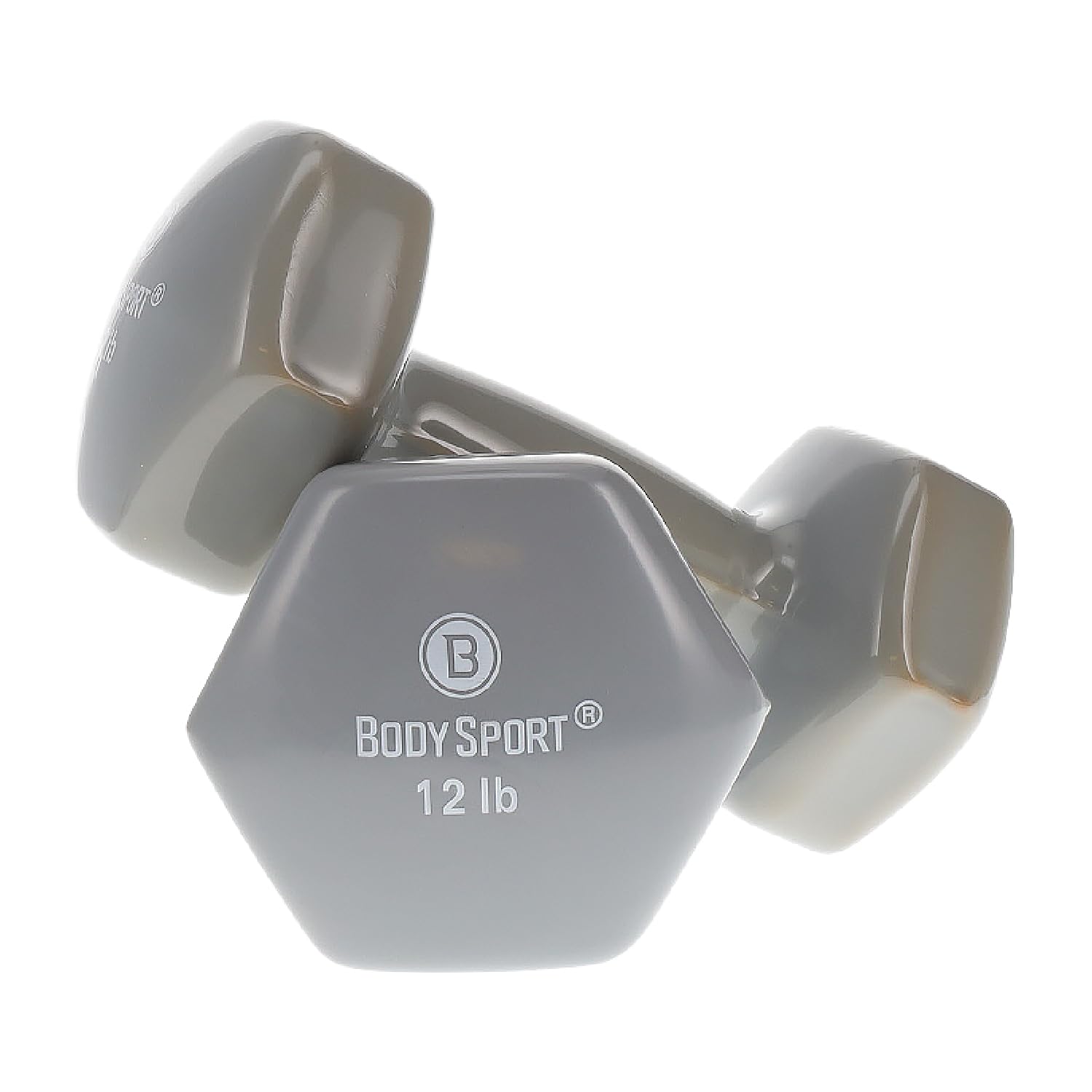 Body Sport Vinyl Dumbbell Hand Weight Dumbbells for Exercises Strength Training Equipment Neoprene Dumbbells Home Gym Accessories Weight