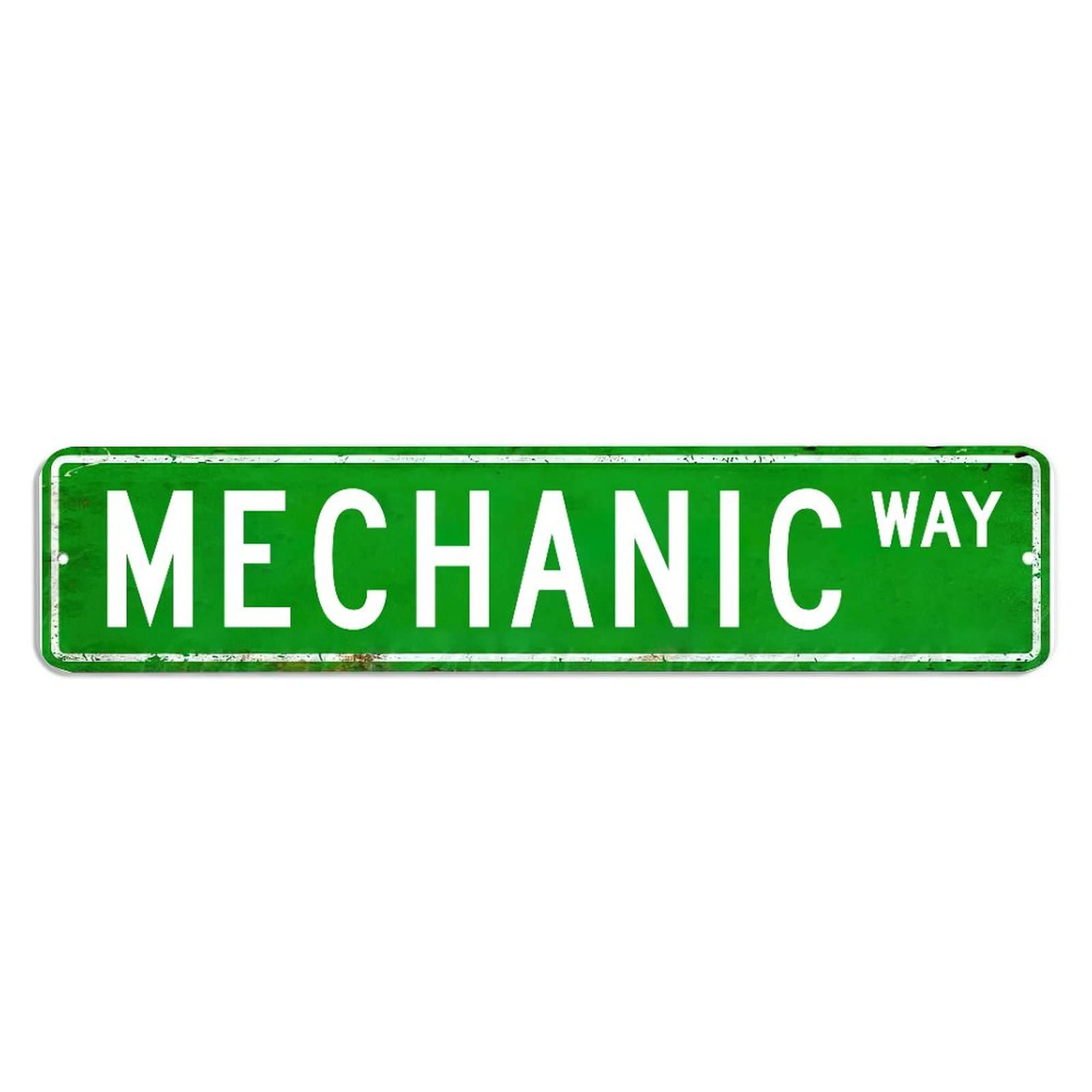 BYRON HOYLE Mechanic Metal Sign Mechanic Sign Mechanic Gift Mechanic Decorative Sign Vintage Decor Funny Custom Street Metal Sign shabby chic Wall Art Wall Hanger Home Decor Wall Decorations
