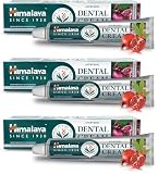Himalaya Crema de dientes Herbals Dental Cream (ZAHN CREME), 100 g, antiinflamatoria, antihinchazón, protección de las encías, cuidado dental, higiene (el embalaje puede variar) (Paquete de 3)
