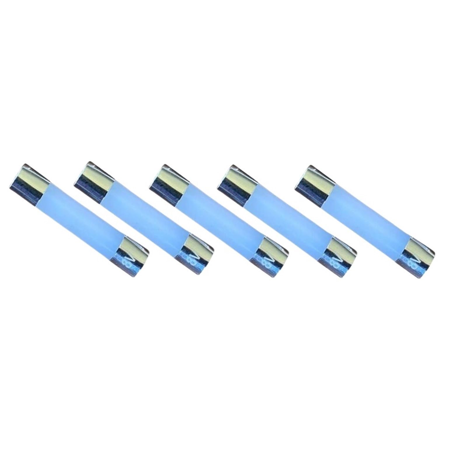 Tecolampe 5 New AC8V LED Fuse Lamp Bulbs for Marantz Sansui Kenwood Pioneer Bose and Many Other Vintage Stereo Receiver Lighting(Warm White)