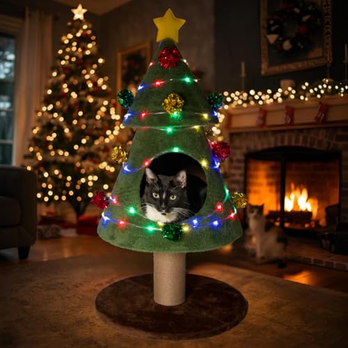 Feline Forest Cat Christmas Tree – Cat Proof...