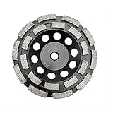 DT-DIATOOL Diamond Cup Wheel 5 pulgadas / 125 mm x M14 disco soldado doble...
