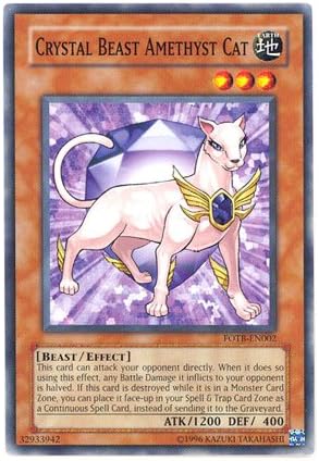 Yu Gi Oh Crystal Beast Amethyst Cat Fotb En002 Force Of The Breaker Amazon Ca Toys Games Yu Gi Oh Crystal Beast Amethyst Cat Fotb En002 Force Of The Breaker Amazon Ca Toys Games