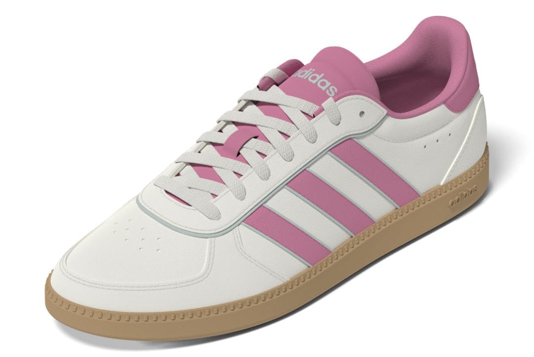 Adidas Damen Breaknet Sleek Sneaker, Weiß/Bliss Pink/Halo Mint, 38 2/3 EU