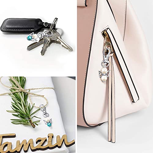 60 Pezzi Angioletti Bomboniere,20 Set Portachiavi