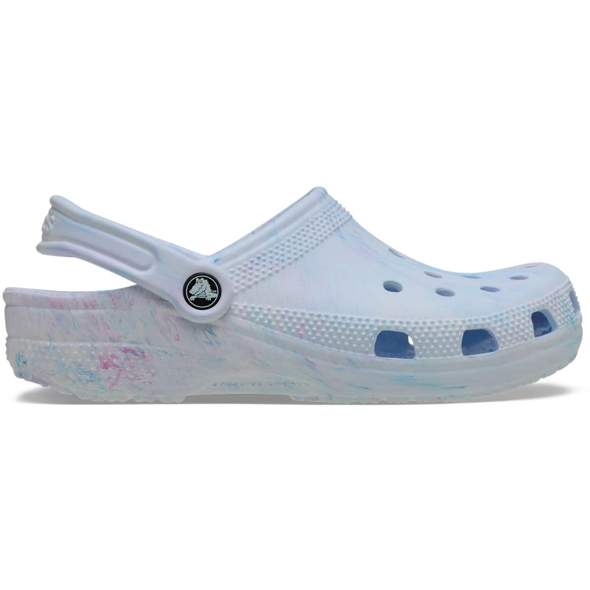 Crocs Blue 211583 Marbled Oxygen Swirl Clogs In - Uk 6