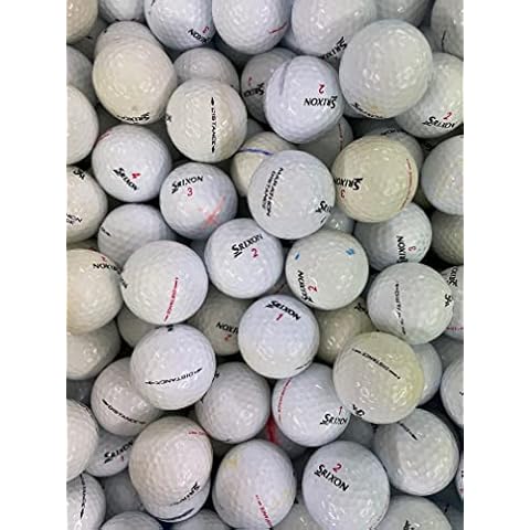 PRO LAKE BALLS 24 Srixon Distance Golf balls - Grade B Lake Balls (used not new), White Cover