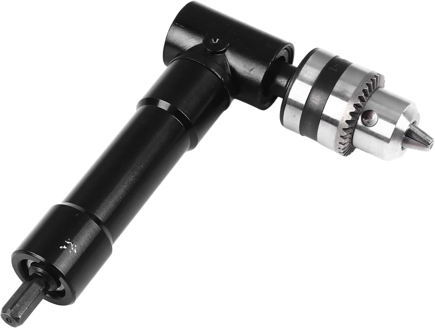 Right Angle Converter 90 Degree Drill Adapter, Electric Drill Attachment for Home Decoration, Mechanical Maintenance, and Woodworking, Durably Metal and Plastic Construction, (YuRui TENGIQX-11)