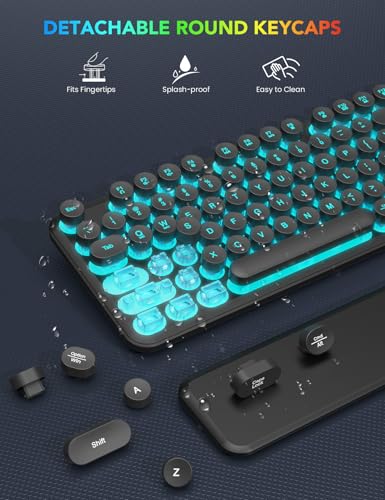 Trueque Wireless Keyboard And Mouse Backlit thumb #6