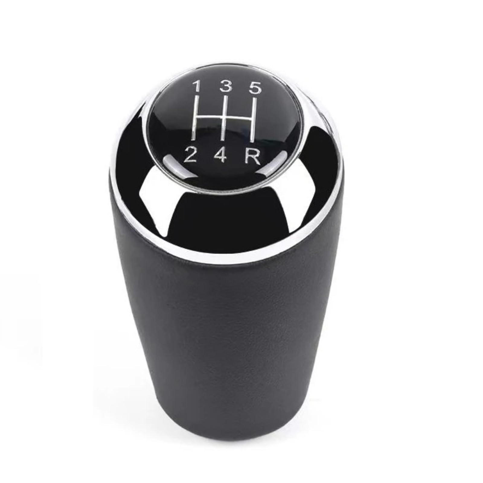 Fhaujng 5 Speed Car Gear Shift Knob For Mazda 3 Bk Bl Cw 6 5 Series For Cx-7 For Mx-5 5/6-Speed Gear Shift Knob Leather Lever Head Ball Car