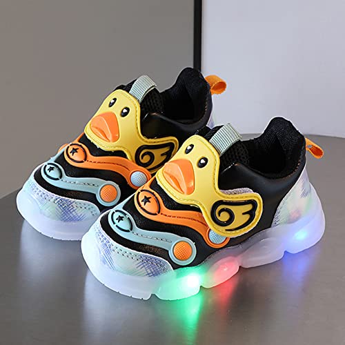 Kids Light Up Shoes Led Flash Sneakers with Upper USB Charge for Boys Girls Best Gift for Birthday Day3