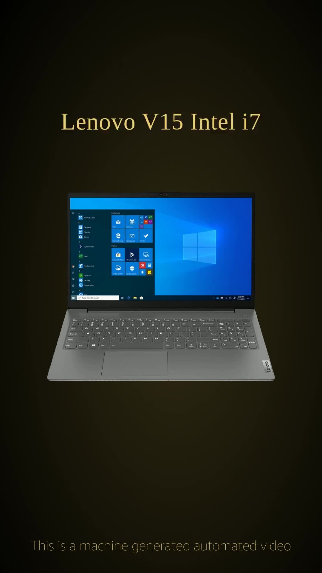 Lenovo V15 Intel Core i7 12th Gen 15.6