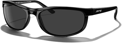 MERRY'S Gafas de sol deportivas envolventes polarizadas para hombres y mujeres, con protección UV400 para conducción, pesca, ciclismo, correr S3027