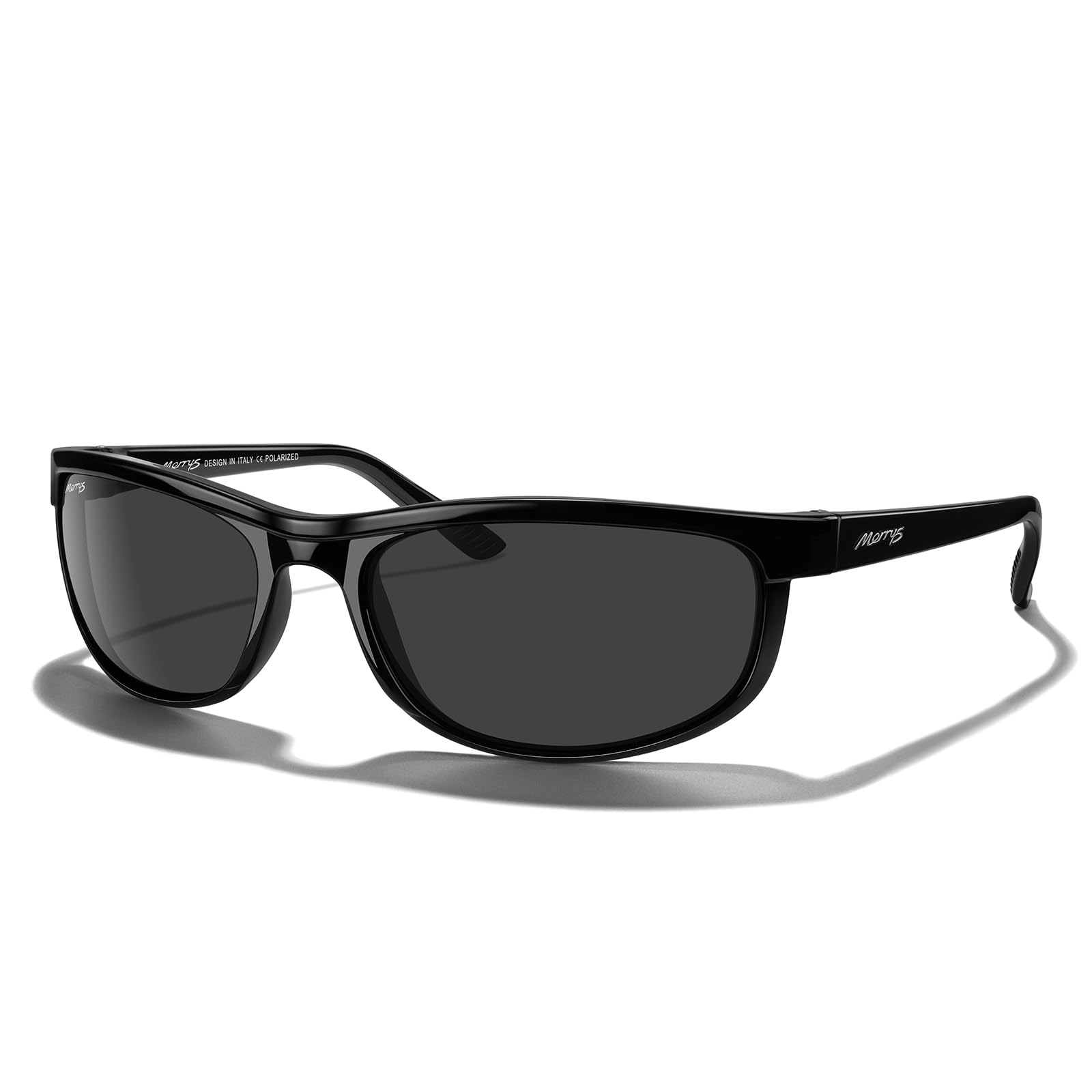 MERRYS Wrap Around Sport Polarized Sunglasses for Men Women Driving Fishing Cycling Running UV400 Protection S3027