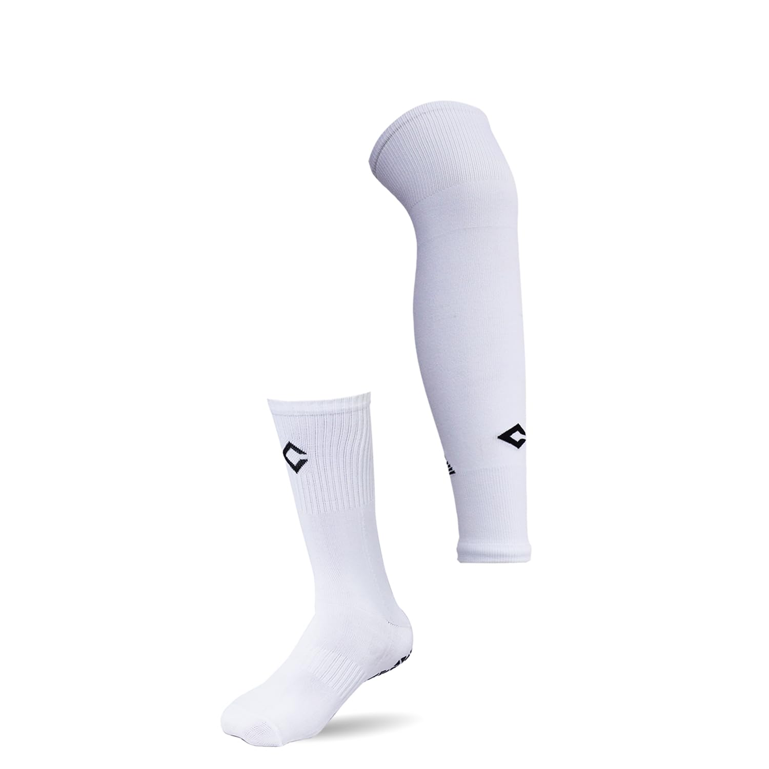 Captain Anti-slip Football Stockings,UV Protection Leg sleeves,Football Grip Socks, Soccer Socks, Sports Socks-image-25