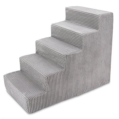 USA Made Pet Steps/Stairs with CertiPUR-US Certified Foam for Dogs & Cats by Best Pet Supplies