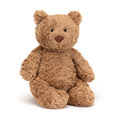 Jellycat Bartholomew Bear Stuffed Animal, Medium, 10 inches - Teddy Bear Plush - Soft and Huggable - Classic Children's Gift