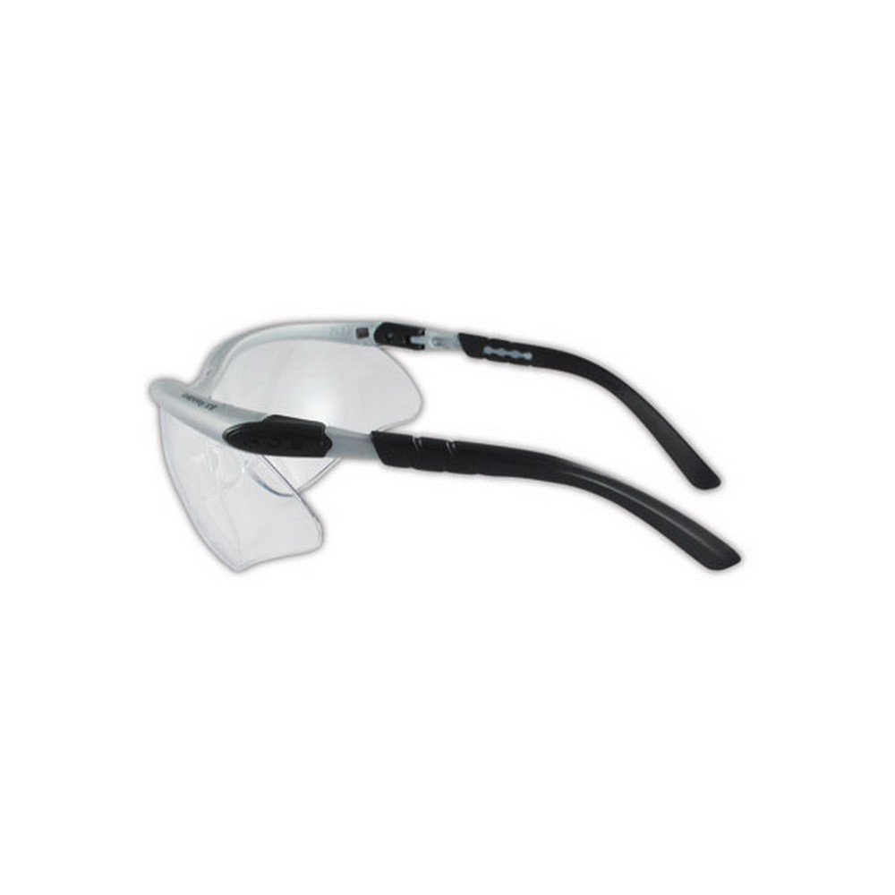 3M 10078371620469 BX Reader Series - Gafas de seguridad (marco plateado y negro, estándar), color negro