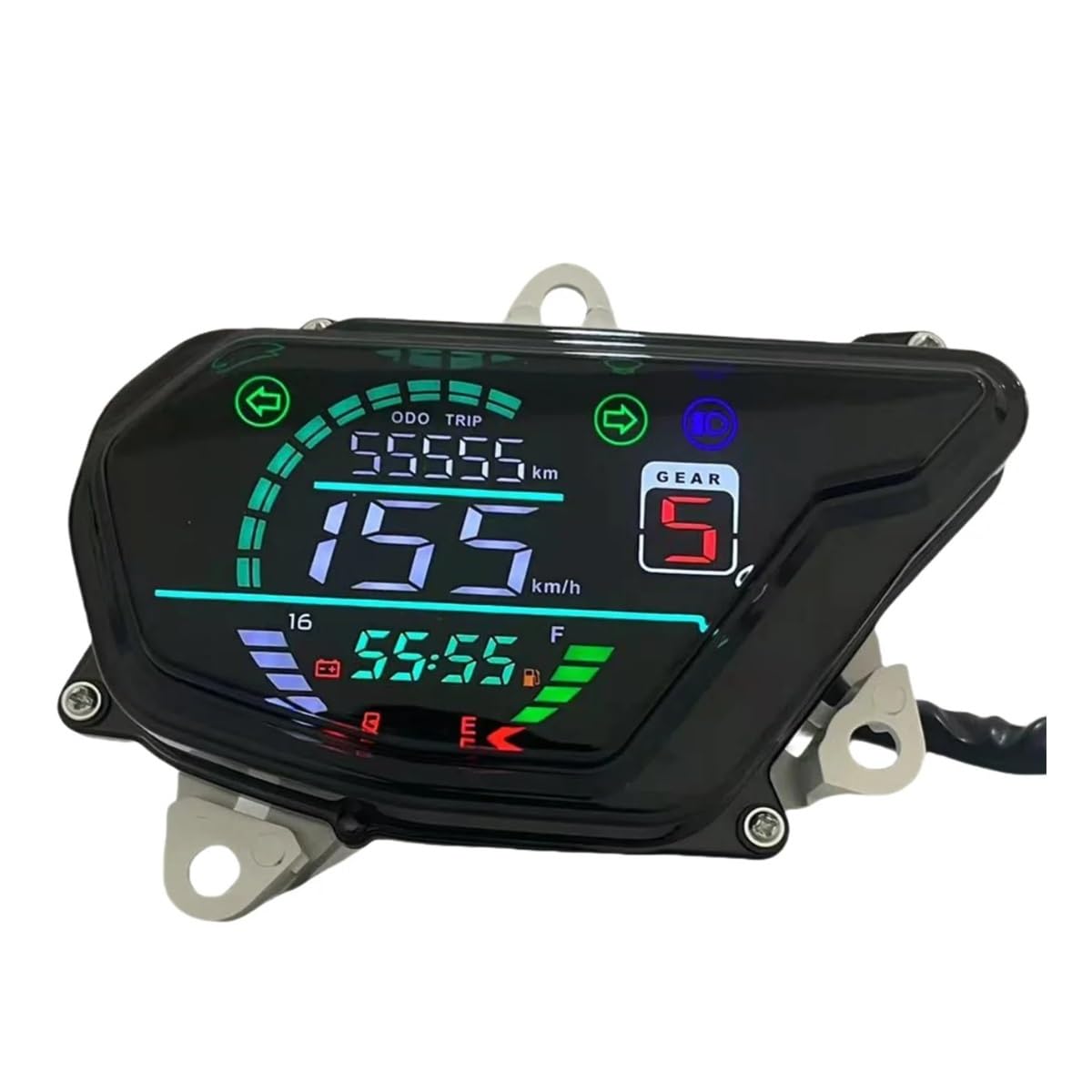 Moto Contagiri doppio Tachimetro digitale a LED per Ho&n&da POP 110i 2015-2024 Gruppo contagiri per moto