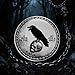 5PCS The CAW-F Coin — for Those Who Laugh at Life and Give Zero! Black Raven Last Coin, Now I Have Zero Zilch, Freedom and Humor Challenge Coin