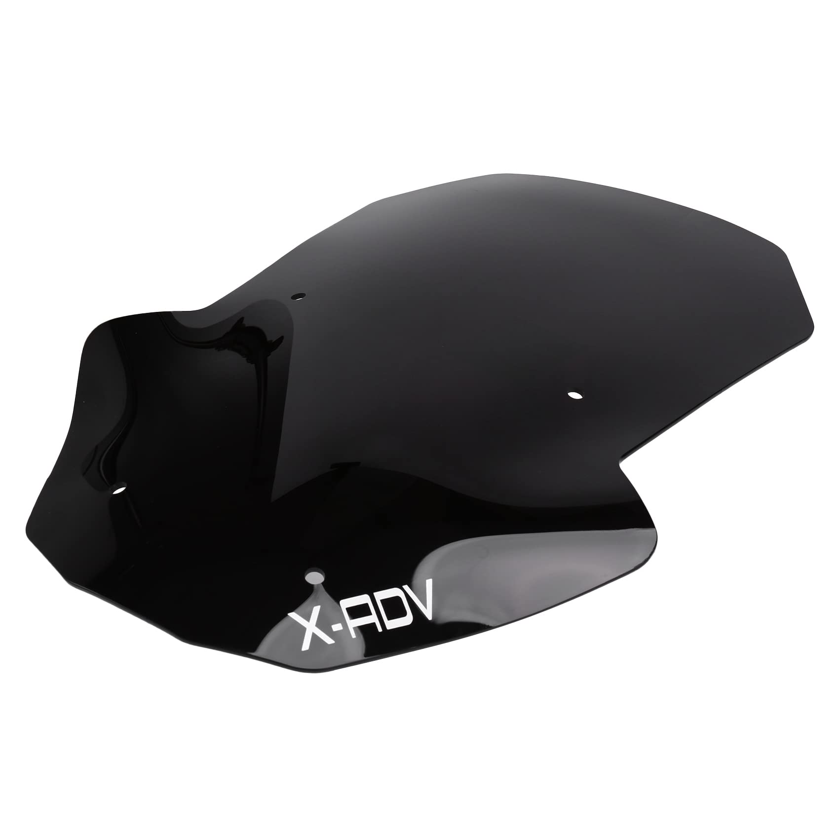 TORR Parabrisas Negro para Motocicleta, Apto para X-ADV750 XADV 750 2017-2020 X-ADV 750 2018 2019, Deflector de Visera