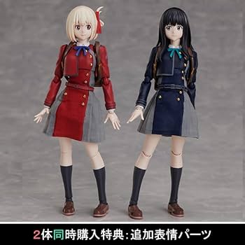 BUZZmod.　リコリス・リコイル　錦木千束、井ノ上たきな　アニプレックス限定 スカートは布製で可動を妨げない！『リコリス・リコイル』錦木