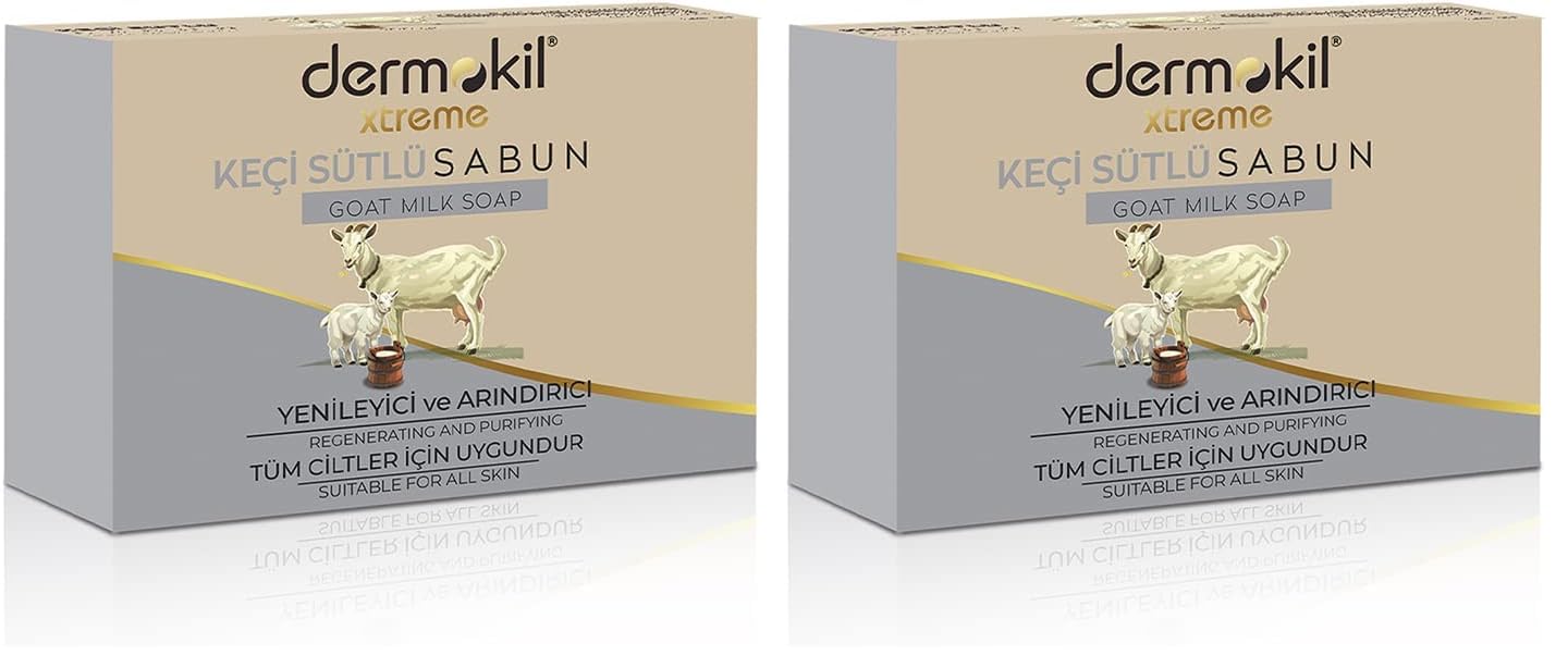 DERMOKİL SABUN 100 g - Keçi Sütlü 2li paket