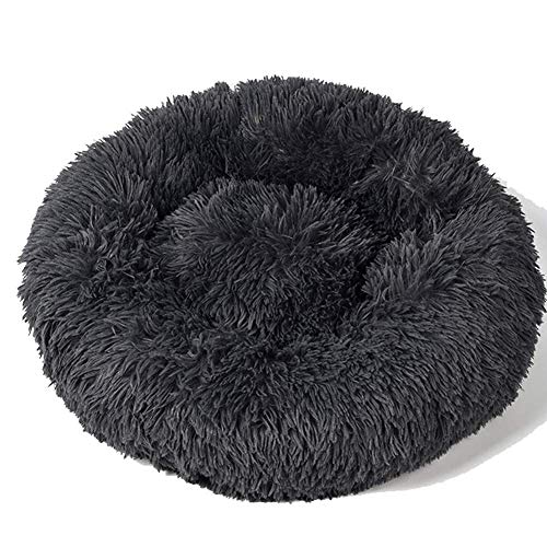 Niche pour chat et chien noir de 80cm parfaite pour le salon - 7