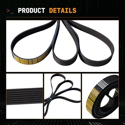 Image of 8PK3213 Serpentine Drive Belt with Dodge Ram, Sterling Truck