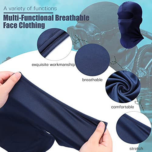 Image of 30 Pcs Balaclava Ski Face Mask Full Face Cover Mask UV Protection Cooling Neck Gaiter Summer for Men Women Winter Outdoor