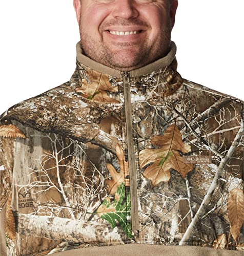 Image of Columbia mens Phg Fleece Overlay 1 /4 Zip