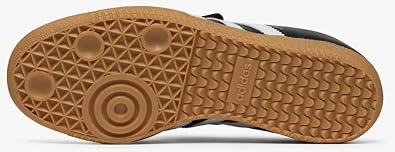 adidas Samba Jane Womens Sneaker (Black White Gum, 6)
