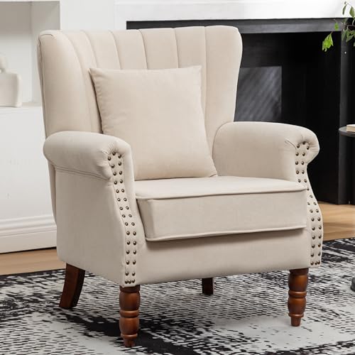 Sillón Plegable Velvet Beige