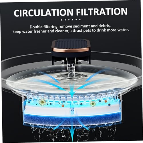 Fuente automática eléctrica para agua de mascotas miniatura 3