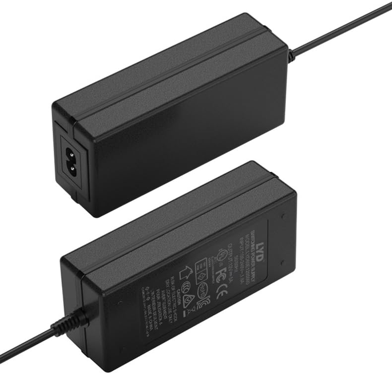 [UL Listed] 12V 5A Transformer, DealLED AC to DC 60W Power Supply Adapter, 5.5x2.1mm DC Connector, for LED Strip, Novelty Lights, CCTV Security image 2