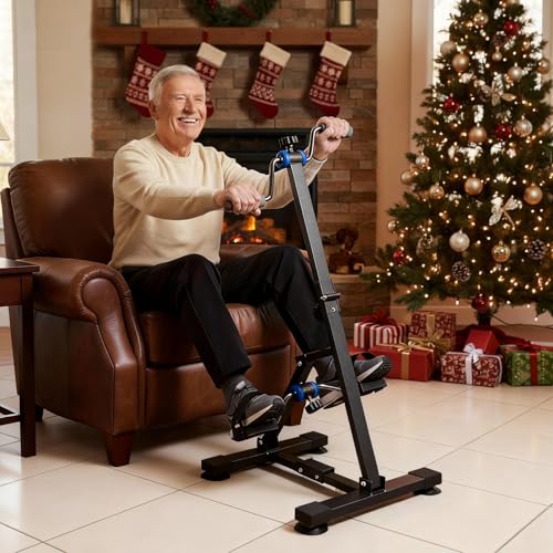 Faltbares Arm- und Bein-Ergometer für Senioren – Pedaltrainer für...