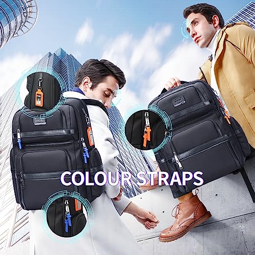 Bopai Executive Multi-Function Travel Friendly Backpack For Men 15.6 Inch Laptop Backpack Business Anti Theft Computer Rucksack Water Resistant Smart Usb Charging Large Capacity Office Classic Black #TOP6